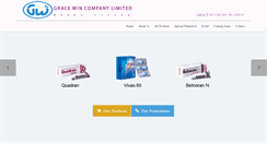 Desktop Screenshot of gracewinpharma.com