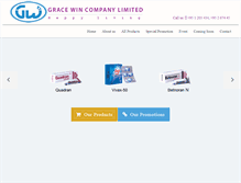 Tablet Screenshot of gracewinpharma.com